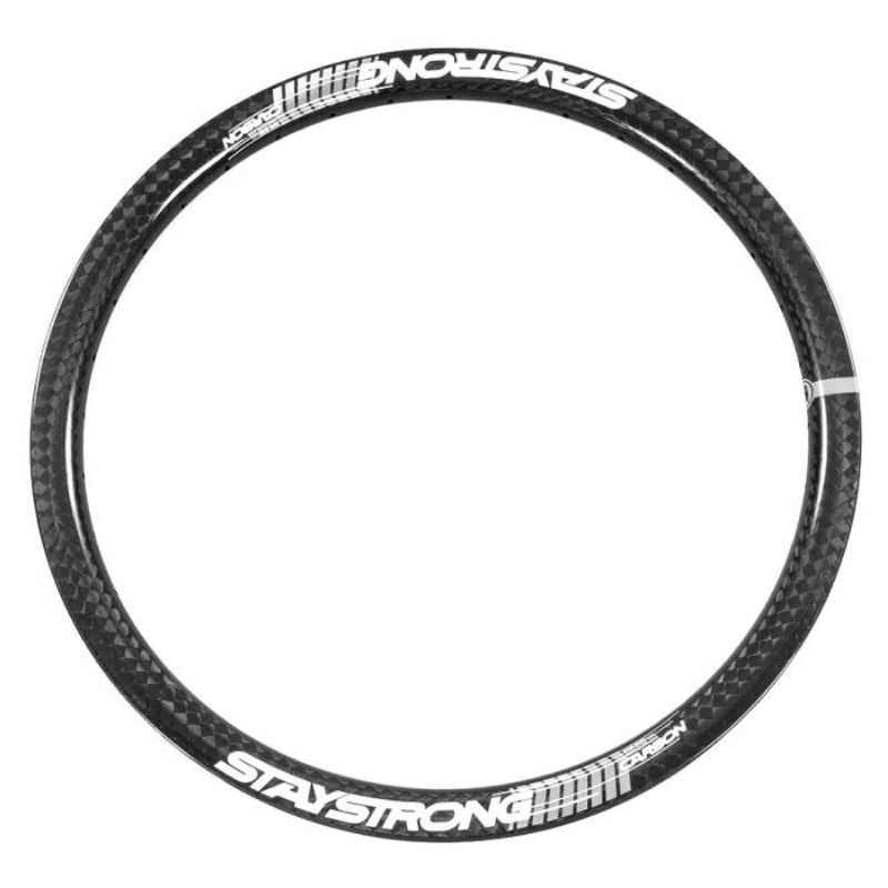 sticker decal rims sepeda BMX 20 inch stay strong