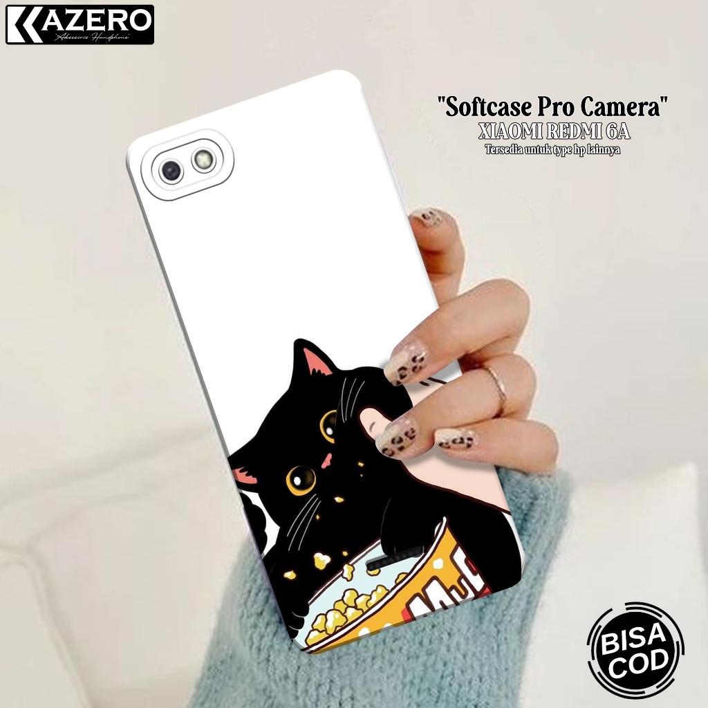 Case Hp XIAOMI REDMI 6A - Fashion Case Kucing - Softcase XIAOMI REDMI 6A Terbaru - Casing XIAOMI RED