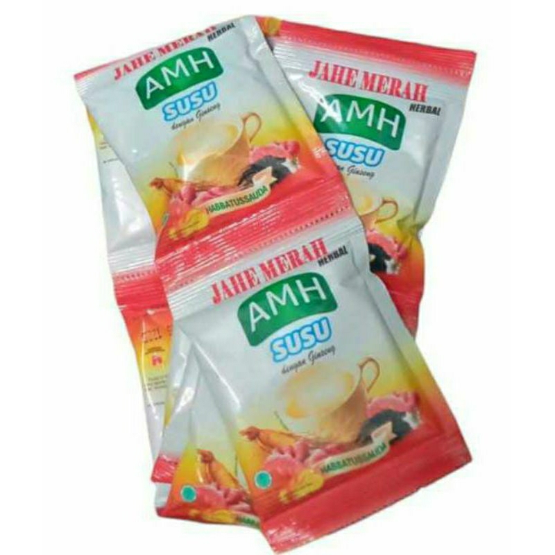 

1sachet AMH jahe merah herbal susu dengan ginseng 18gram