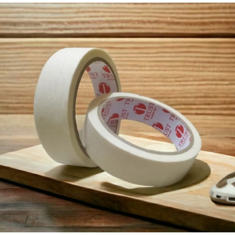 

Lakban Kertas / Masking Tape 24mm x 15m