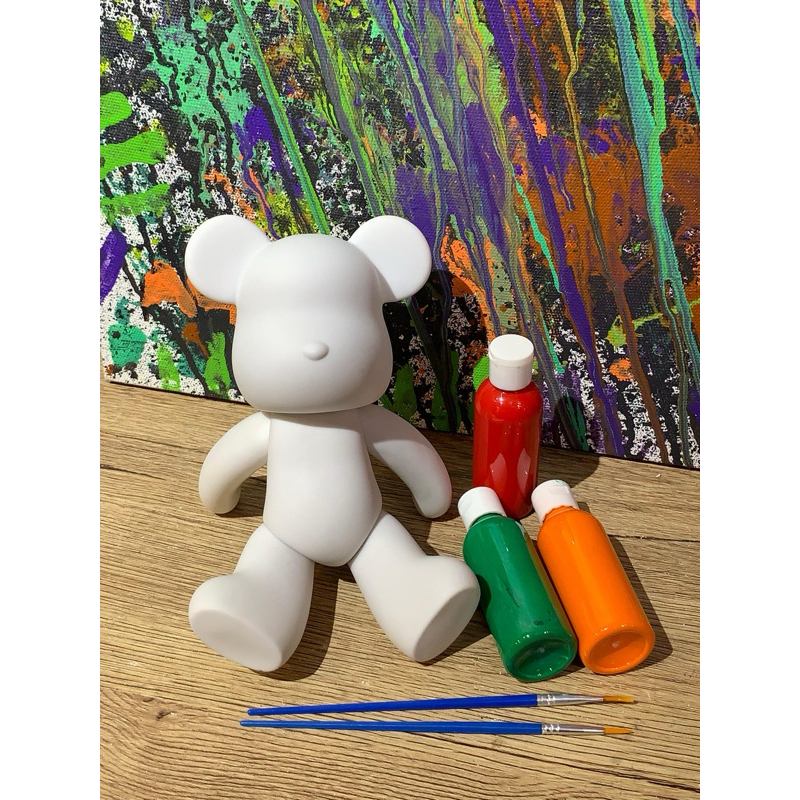 

Bearbrick coloring set size M
