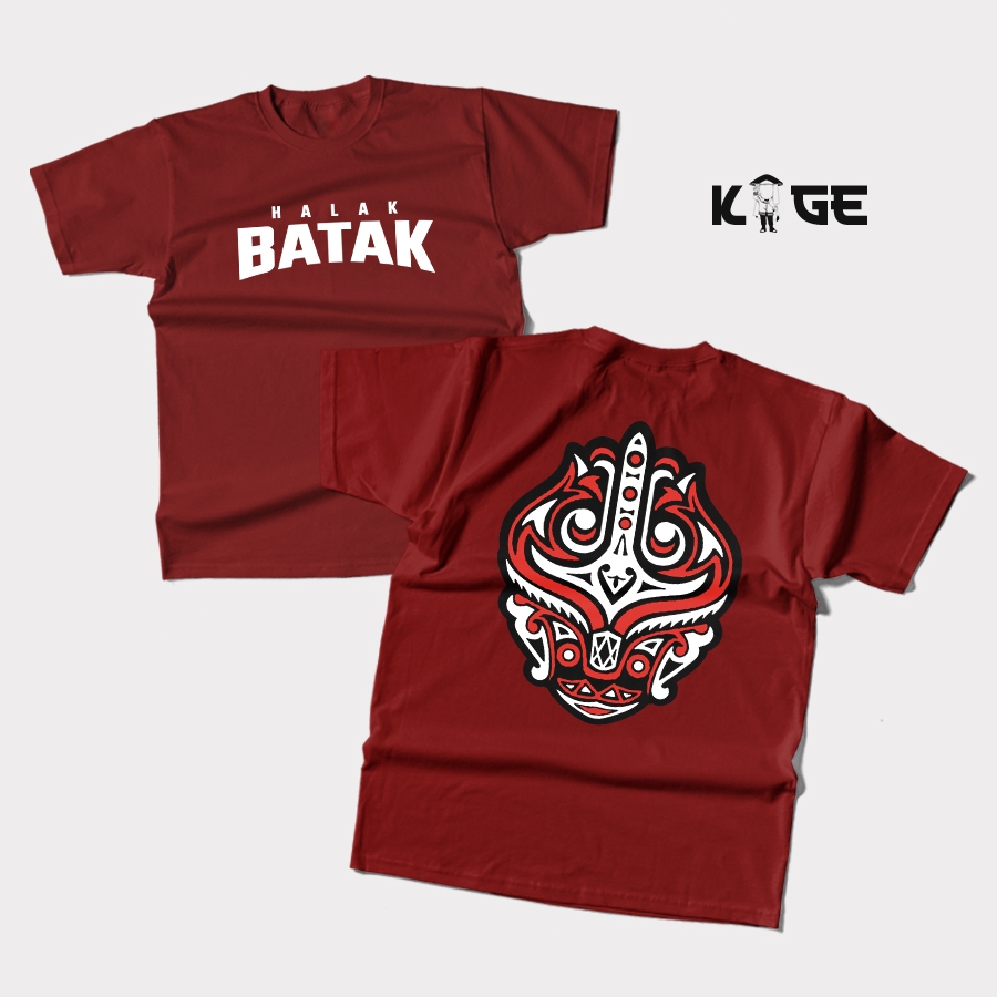 Baju Kaos Pria HALAK BATAK - Kaos Marga Batak Pride Keren KAOS KAGE
