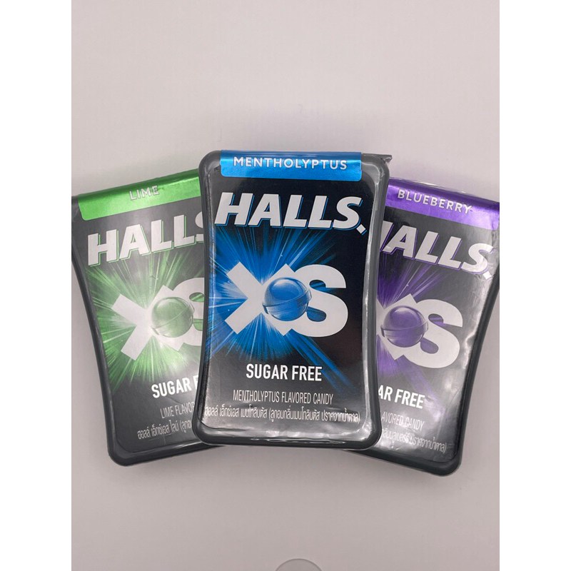 

Halls XS candy permen 4 rasa