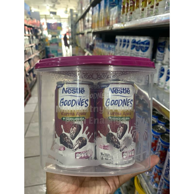 

Susu Nestle Goodnes Ajwa 3x189ml FREE CONTAINER BOX MINI
