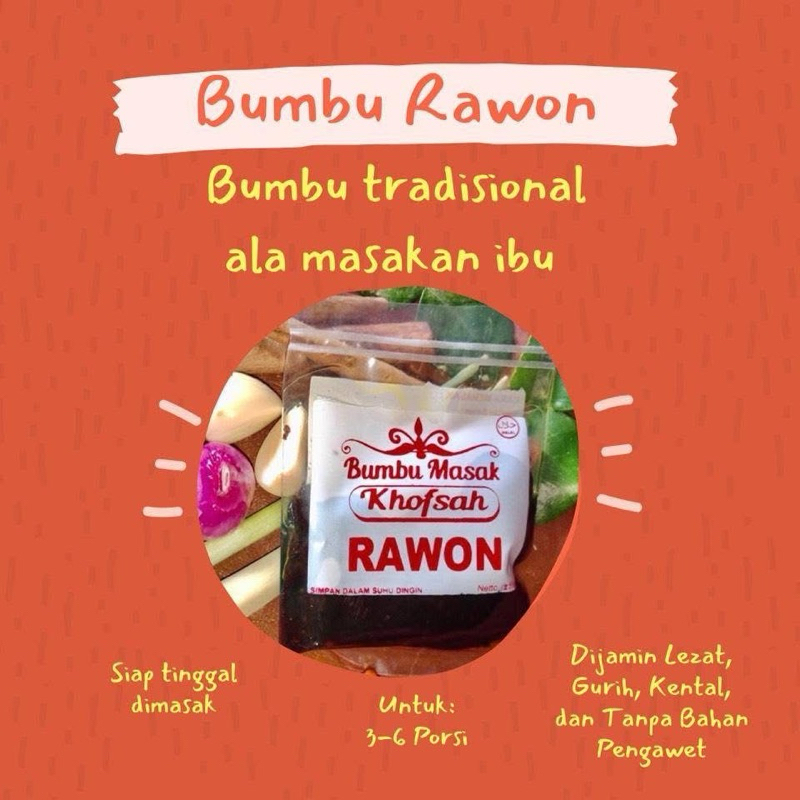 

Bumbu Masak Khofsah (BMK) Rawon