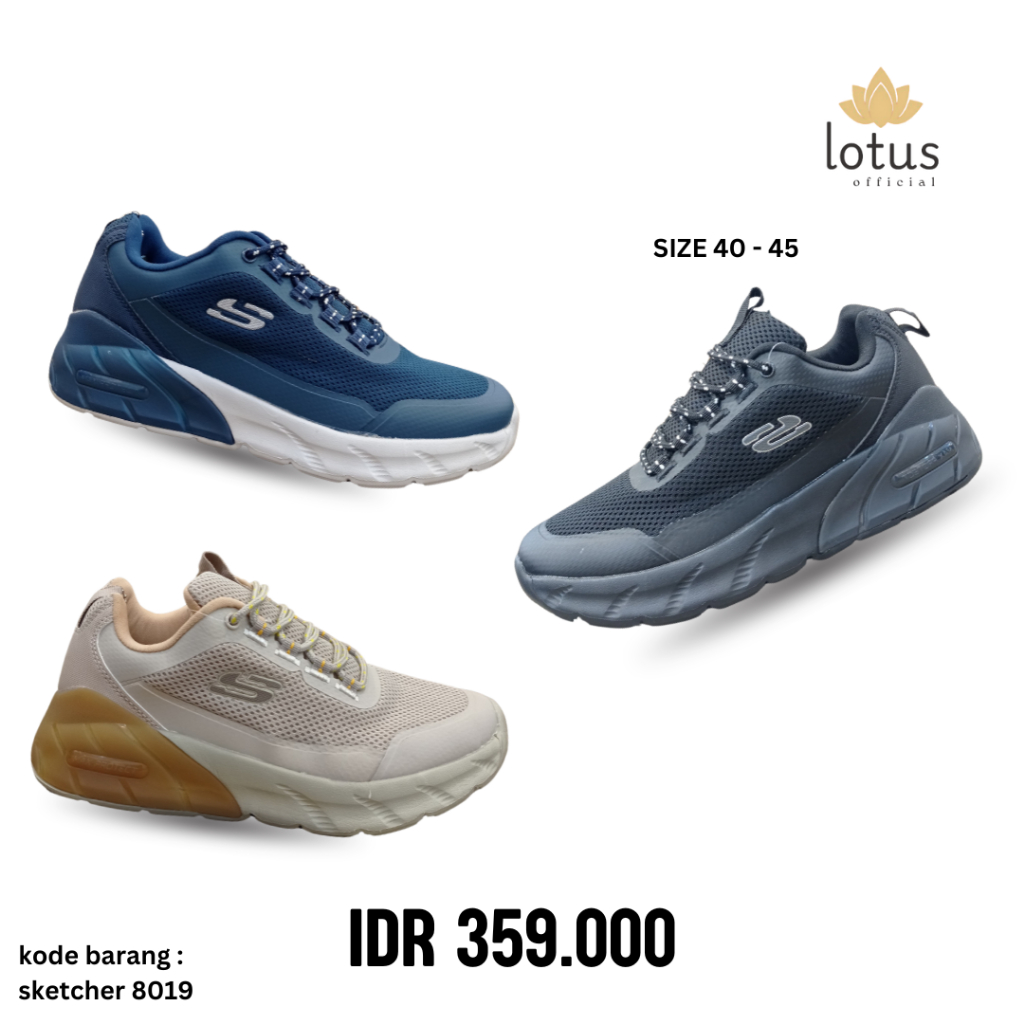 SEPATU SNEAKERS PRIA - SKETCHER 8019