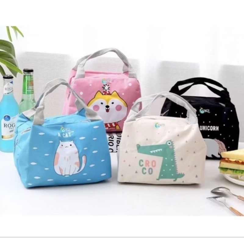 Tas Bekal Anak Lucu Cewek / Cowok Best Seller