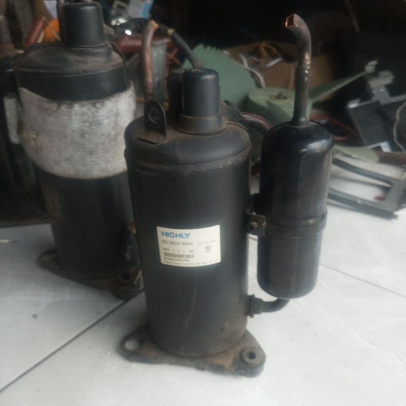 kompresor AC kuat dan hemat listrik/ kompresor bisa buat ngecet tanpa tabung/ kompresor angin tenaga