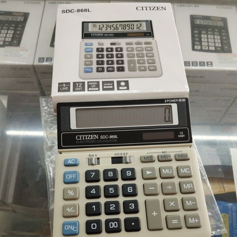 

KALKULATOR CITIZEN 868L/CITIZEN