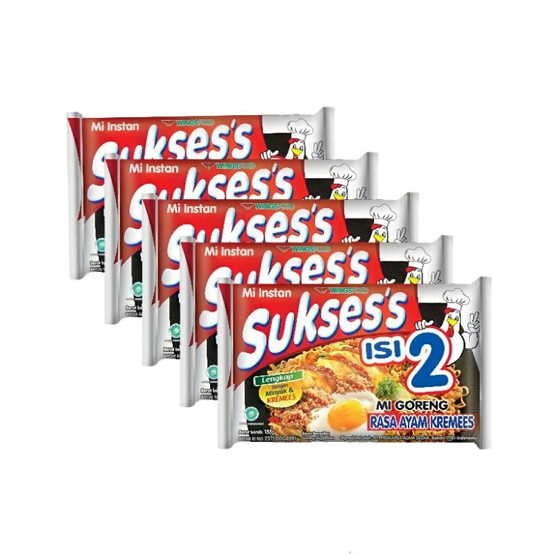 

Mie Instan sukses isi 2 (5pcs)