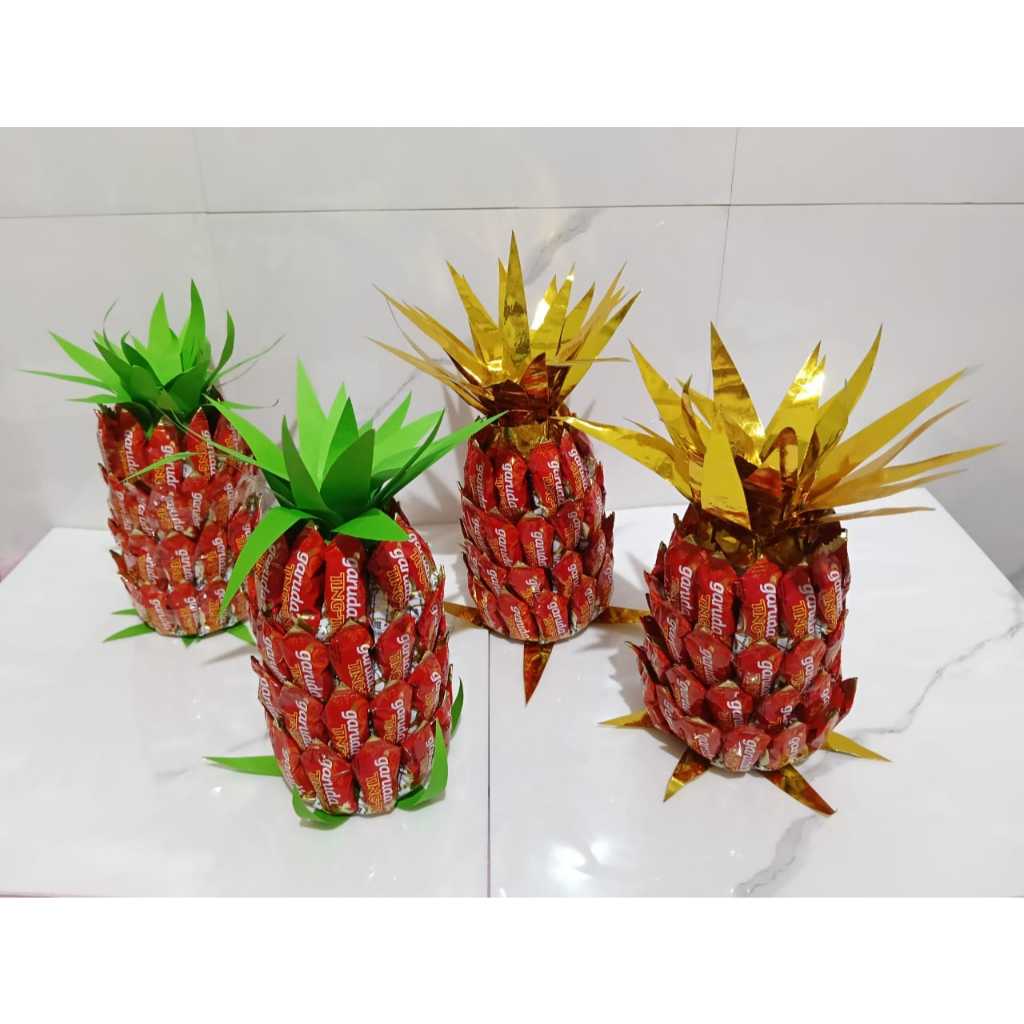 

Permen Ting-ting Kacang Bentuk Nanas - Isi ±55-58pcs