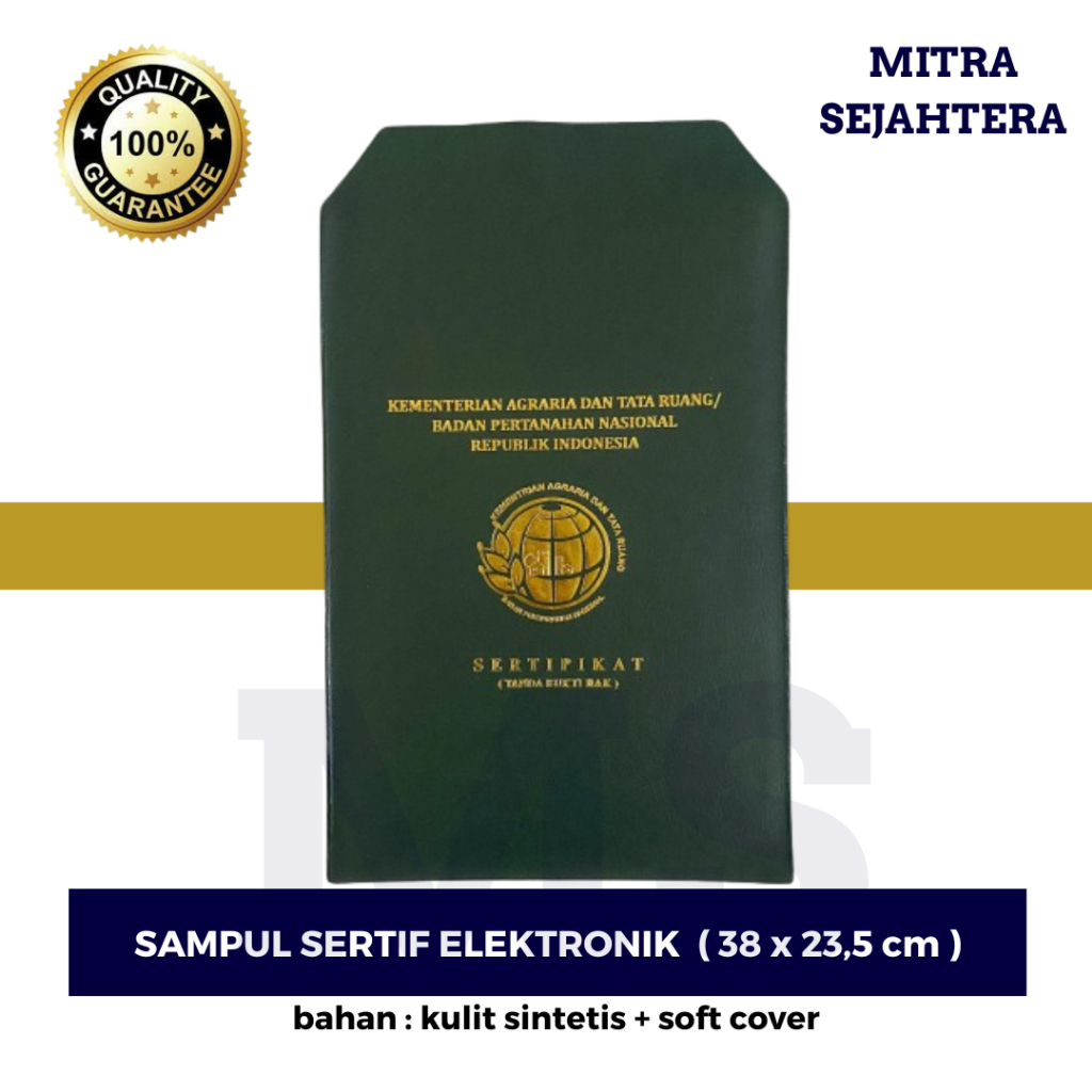 

Sampul Map Sertifikat Tanah Elektronik