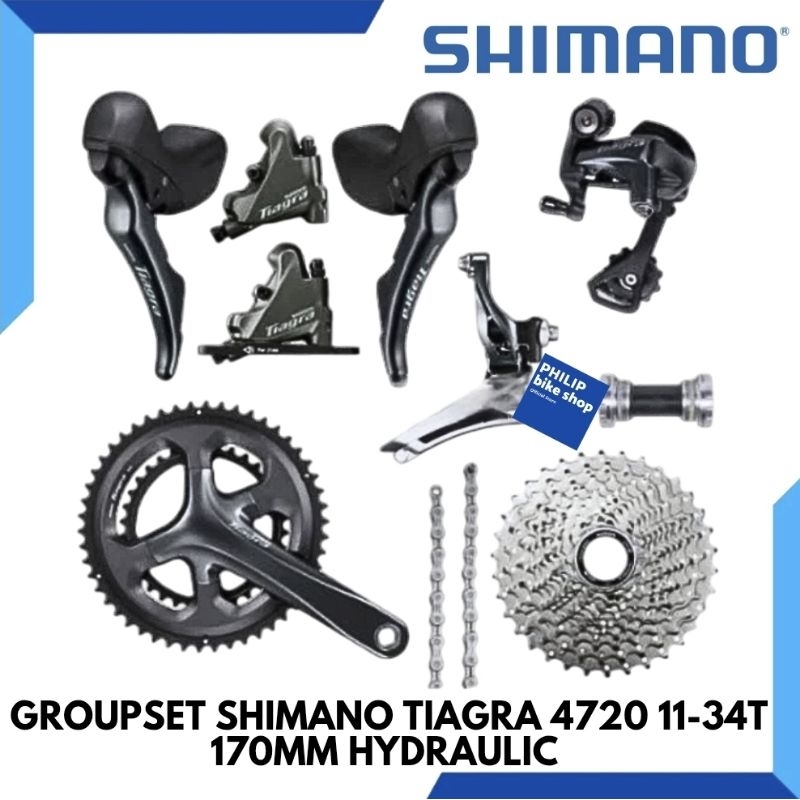 Groupset Shimano Tiagra 4720 Disc Brake Groupset