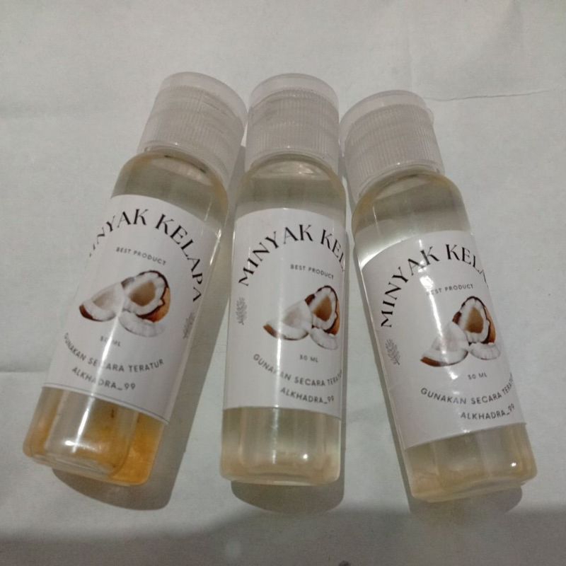 minyak kelapa asli 100% minyak kelapa alami