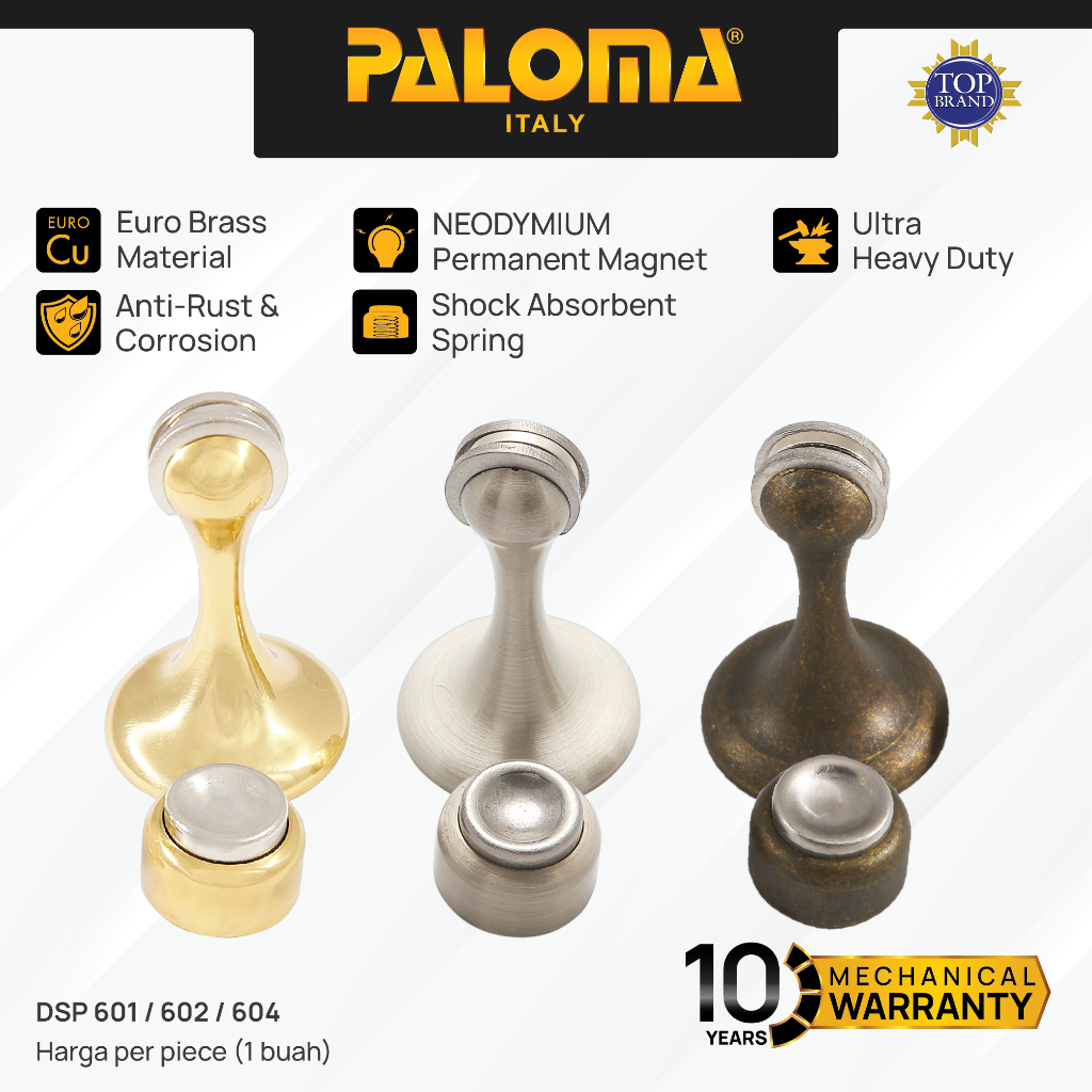 PALOMA Door Stopper Penahan Pintu Magnet Door Stop Stoper Magnetic Dinding Tembok Wall Pengganjal Ga