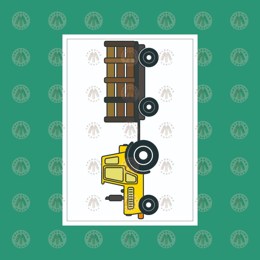 

Kertas Mewarnai Kendaraan – Traktor Kontainer Kayu | Ukuran A5 | Tebal & Tidak Tembus