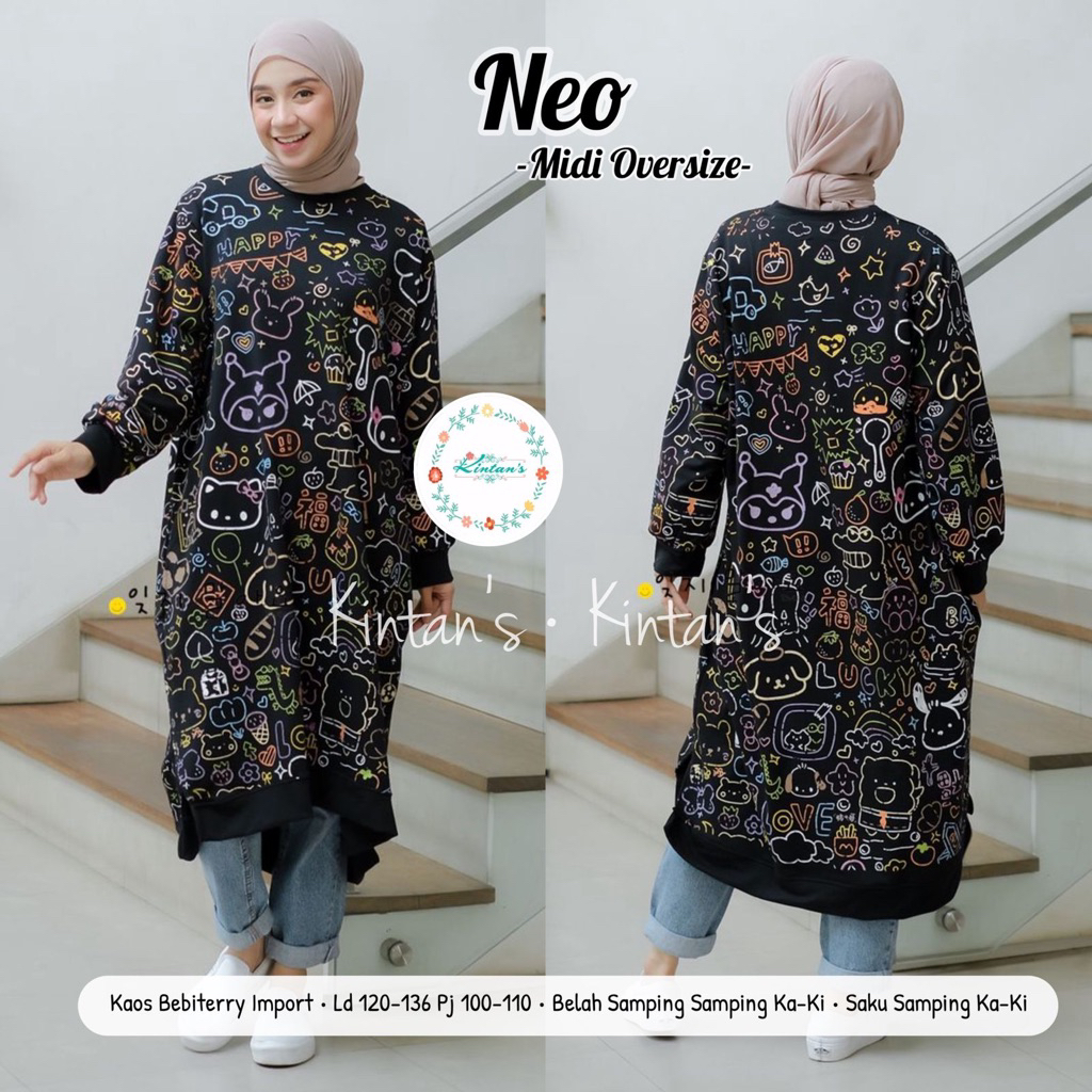 MICMIN MASIKA CAILDY JUPITER BAMBI MIDIE NEO JUMBO MIDI ORIGINAL BY KAYLA KAOS KATUN COMBED 20S LD 1