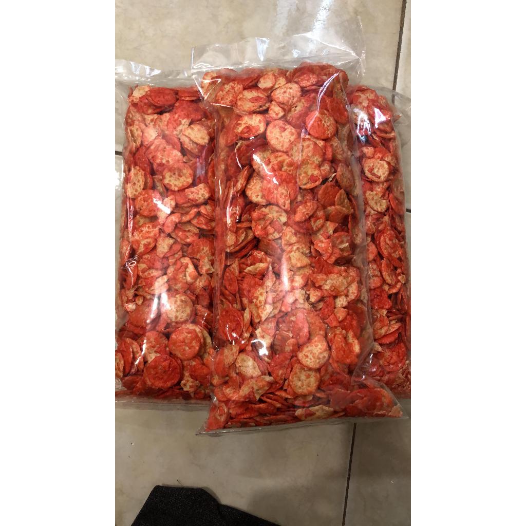 

Opak pedas kemasan 500gram
