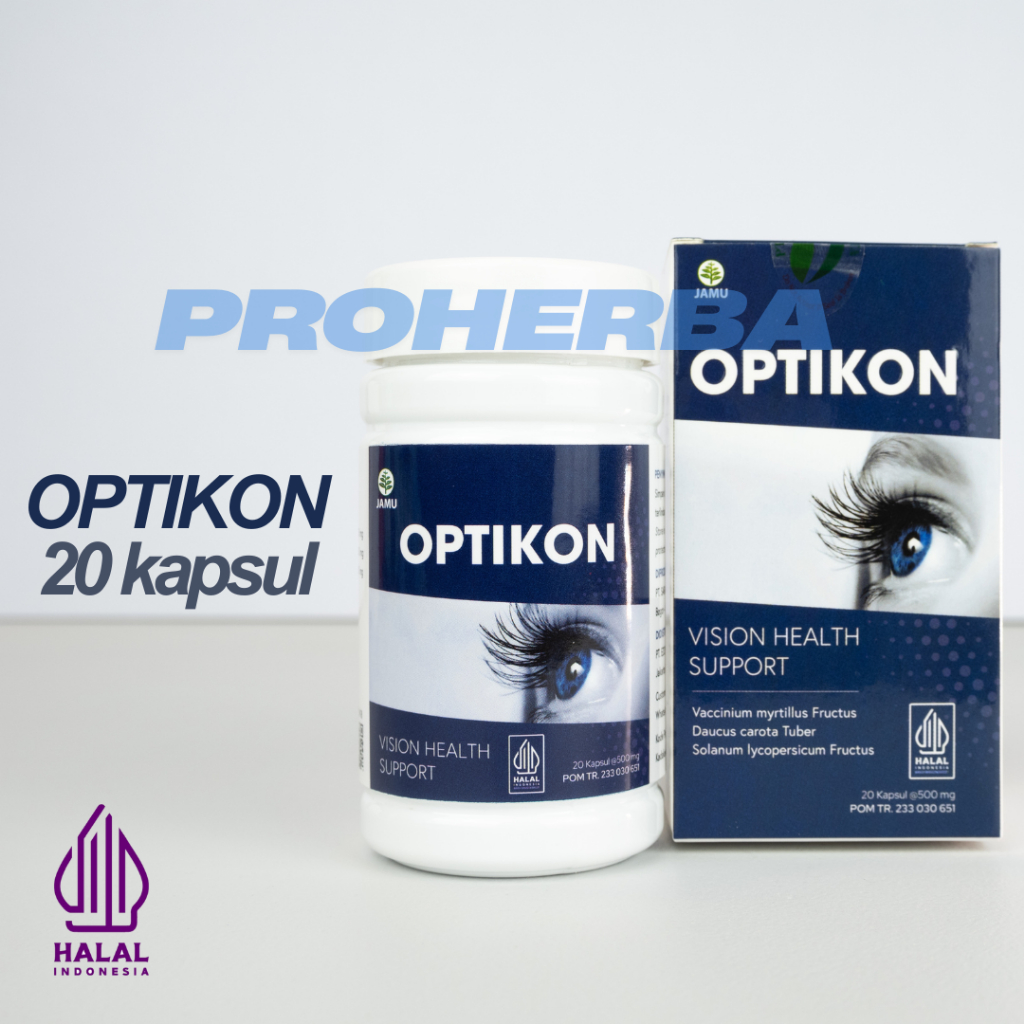 Optikon Herbal Mata Original 20 Kapsul