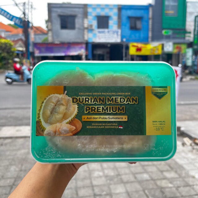 

Durian Kupas Medan Premium Green Box