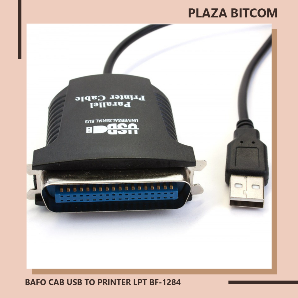 USB 2.0 to Parallel Printer Adapter BAFO / USB TO PRINTER LPT  | BITCOM PLAZA