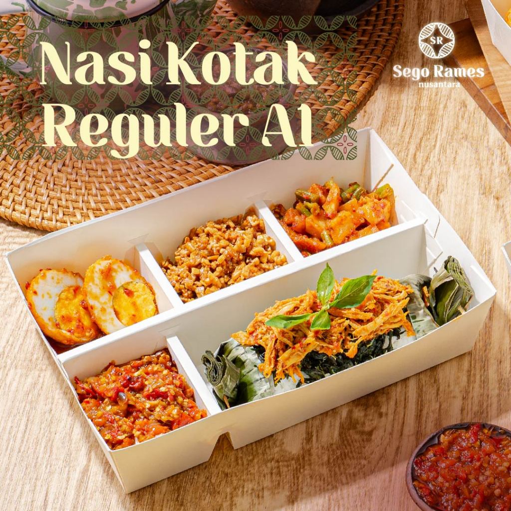 

Paket Nasi Kotak Reguler A - Sego Rames Nusantara