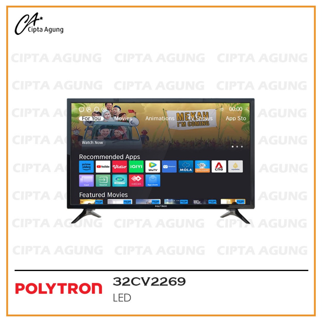 POLYTRON LED SMART DIGITAL TV 32 INCH PLD 32CV2269