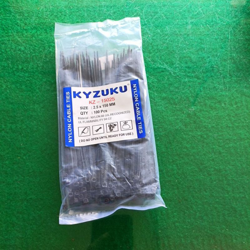 

Kyuzuku kabel ties UK 2.5x150mm 100 pcs
