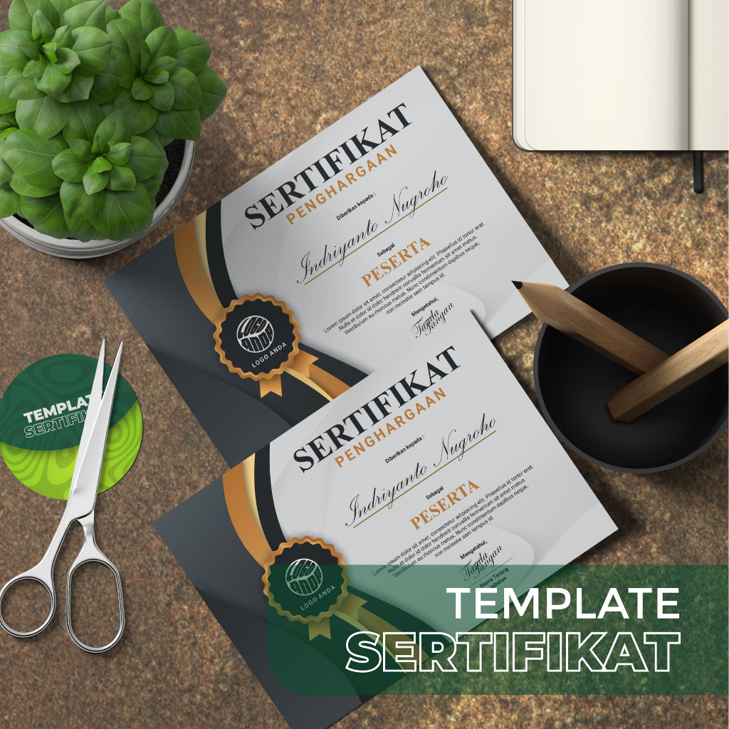 

Cetak Sertifikat A4 / Cetak Piagam A4 Custom / Sertifikat Lomba / Serifikat Penghargaan Full Colour
