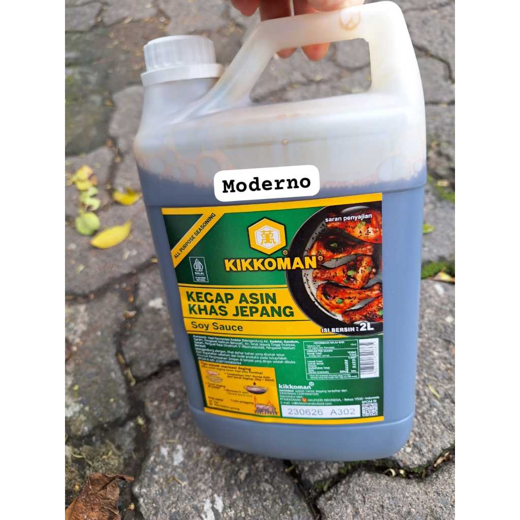 

Kikkoman soy sauce all purpose seasoning 2 liter - Kikkoman kecap asin Khas jepang 2 liter