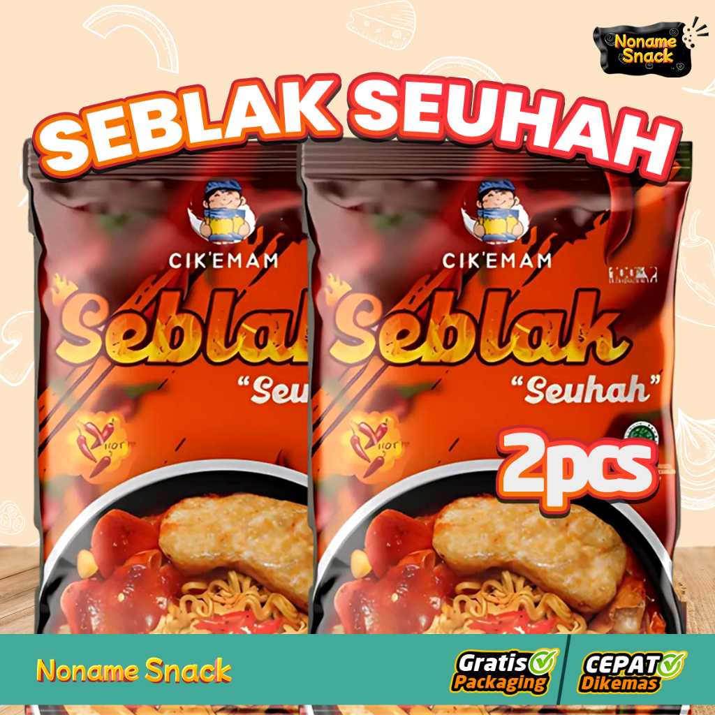 

Paket Hemat Seblak Seuhah Hot Bandung Cikemam isi 2