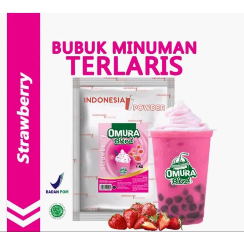 

Omura Blend Bubuk Minuman 1 kg Rasa Strawberry