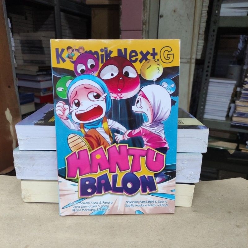 buku komik anak Hantu balon