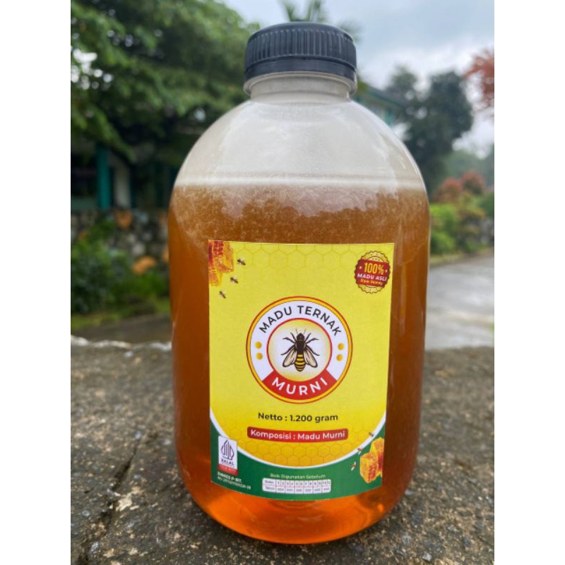 

madu murah promo ternak murni 1.200 gram