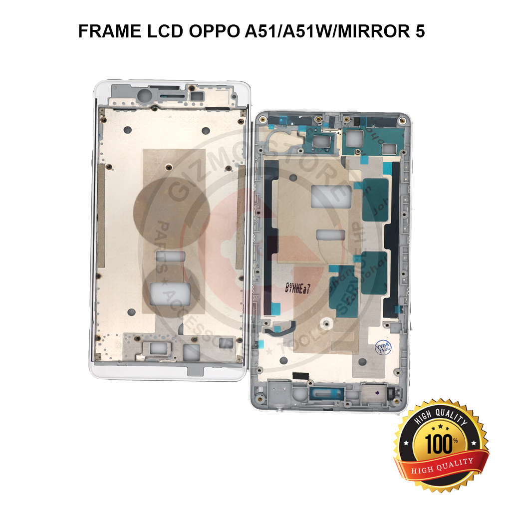 FRAME LCD OPPO A51/A51W/MIRROR 5 WHITE