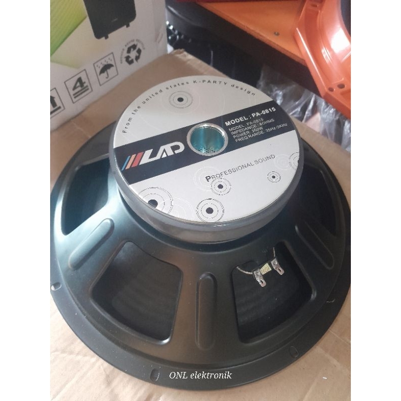 speaker LAD PA 0815 15 inch original LAD