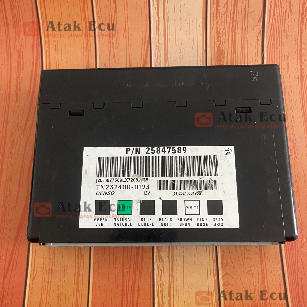 BCM Chevrolet 25847589 Denso Body Control Module