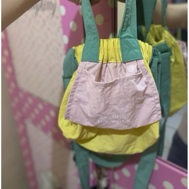 Beyond The Vines Colourblock Micro Dumpling