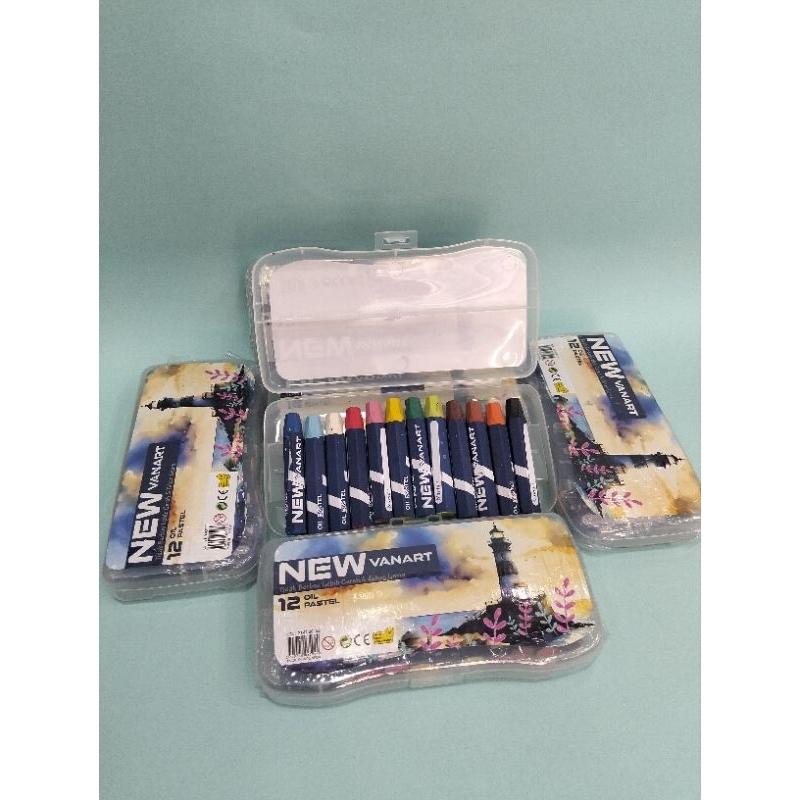 

Crayon Van-art 12warna/12pcs/crayon warna tebal