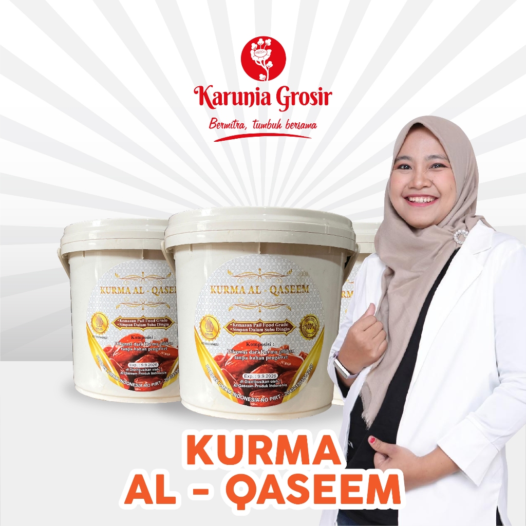 

Kurma Al-Qaseem 2 pcs - 500gr/pcs
