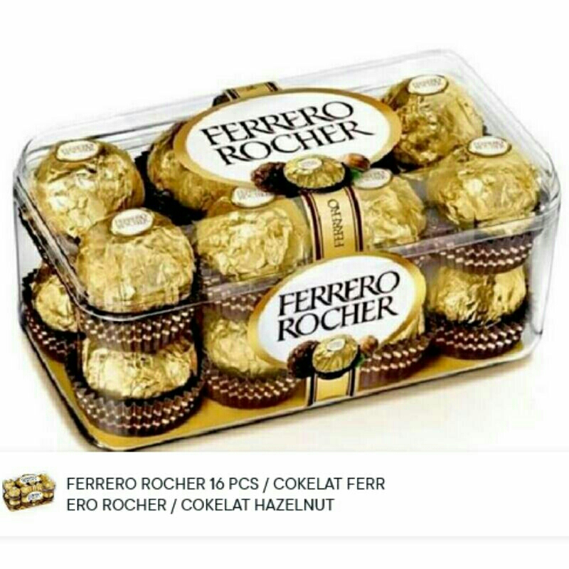

Ferrero rocher T~16 200gr