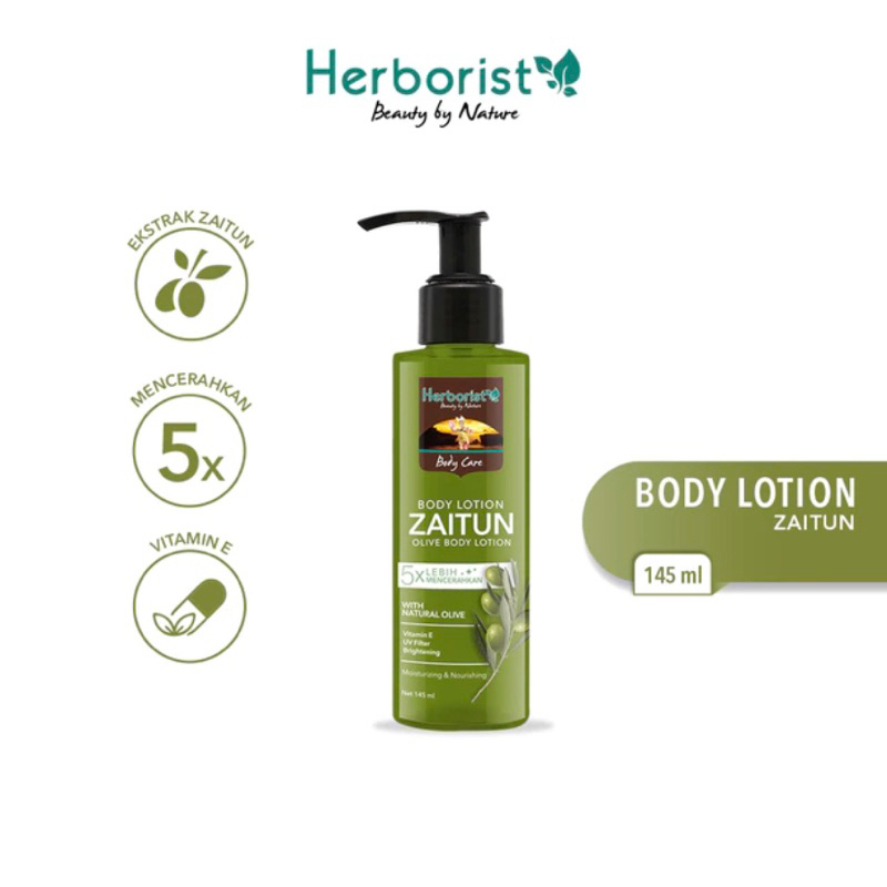herborist body lotion