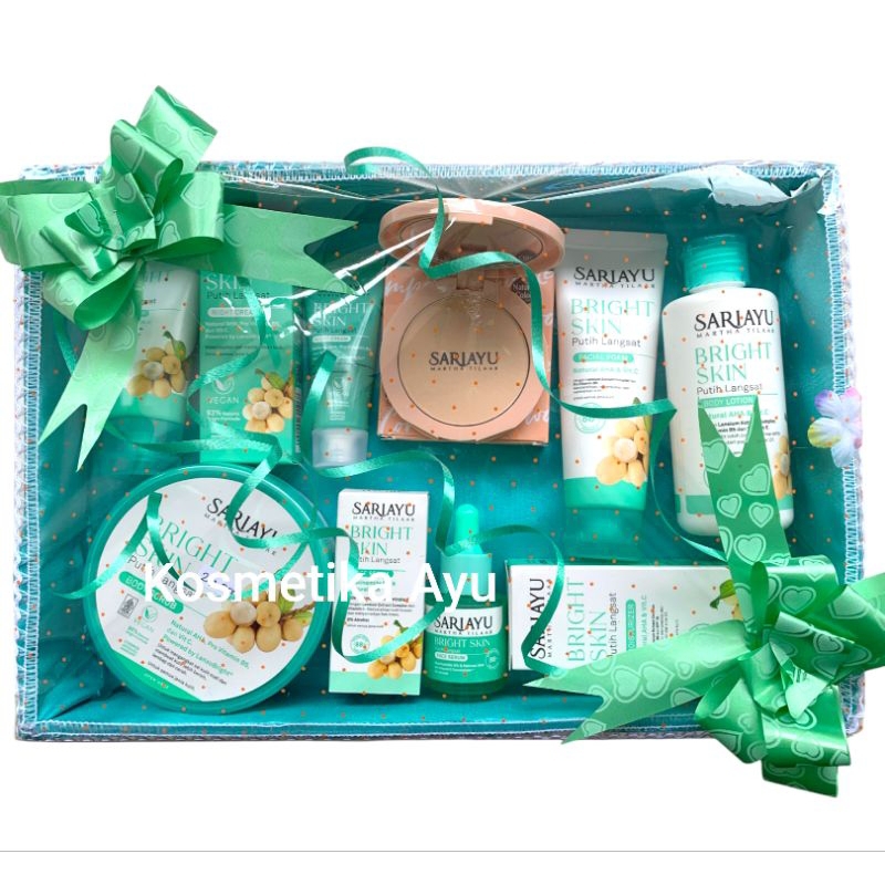 Paket Seserahan Skincare Sariayu Lengkap Paket Skincare Gratis Box Hampers Seserahan