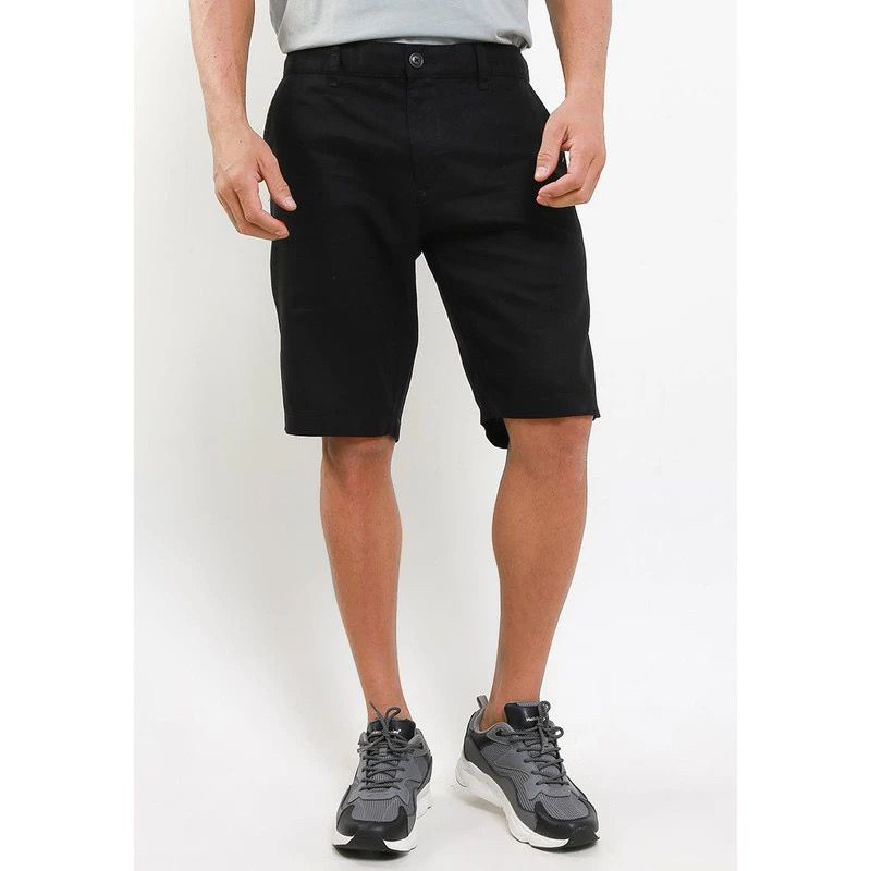Giordano Linen Short Pria - celana pendek pria