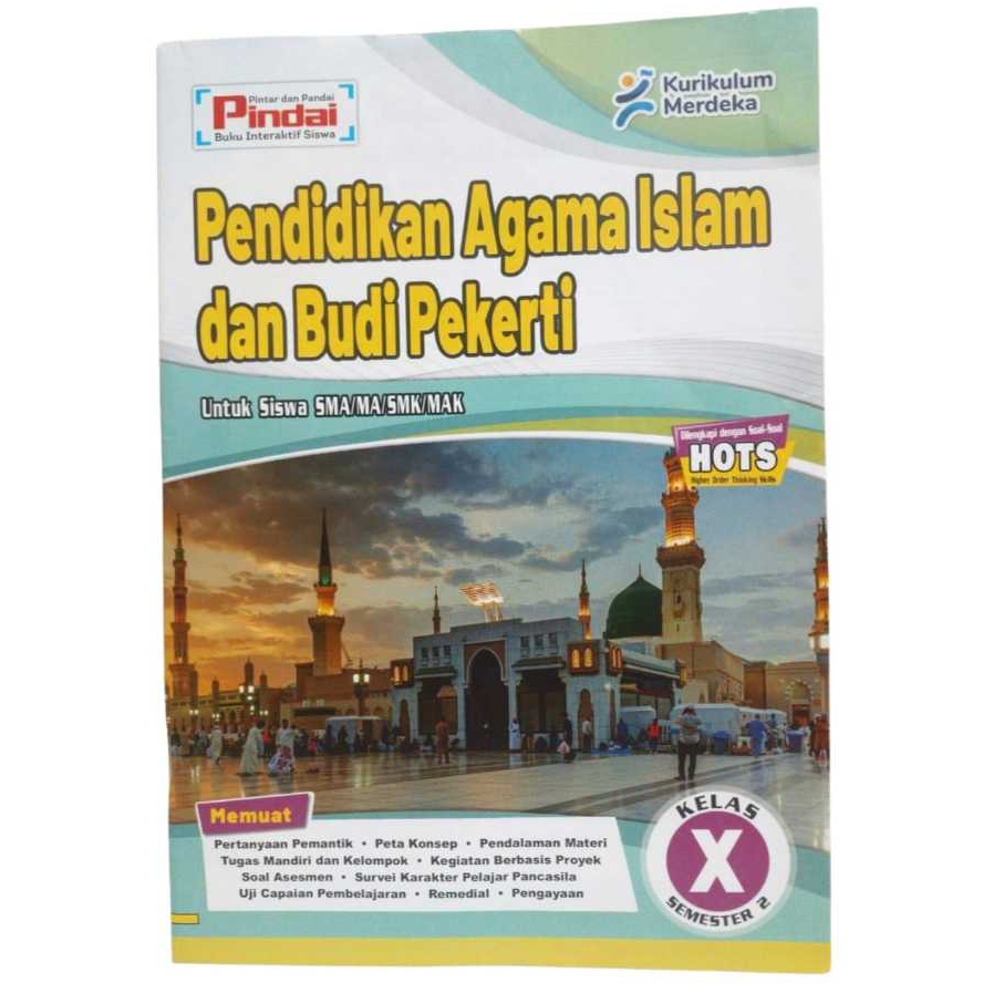 LKS Kurmer Arya Duta Pindai Pendidikan Agama Islam & Budi Pekerti SMA Kelas 10 Semester 2