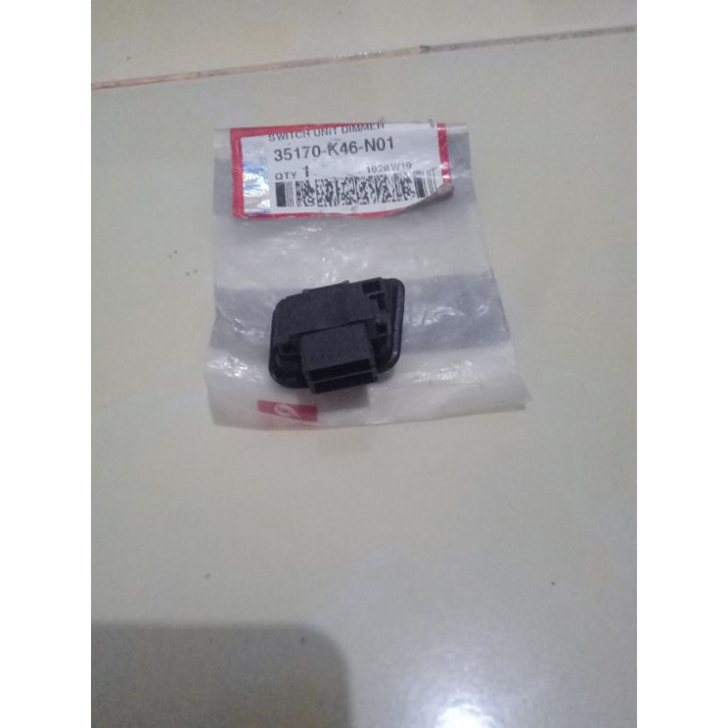 switch unit dimmer saklar tombol lampu jauh dekat vario 110 f1 supra gtr original honda