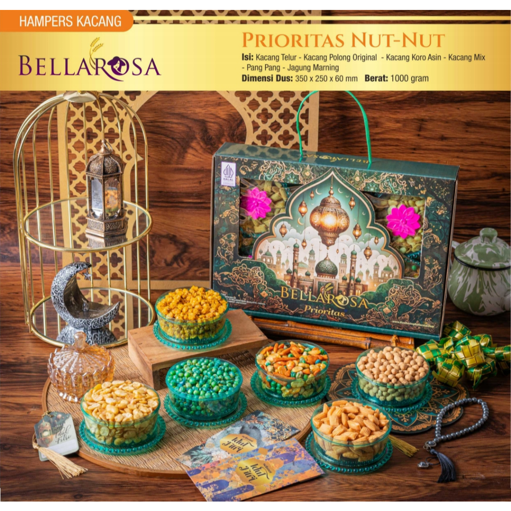 

BELLAROSA PAKET PRIORITAS NUT - HAMPER LEBARAN MURAH BELLAROSA SEMARANG