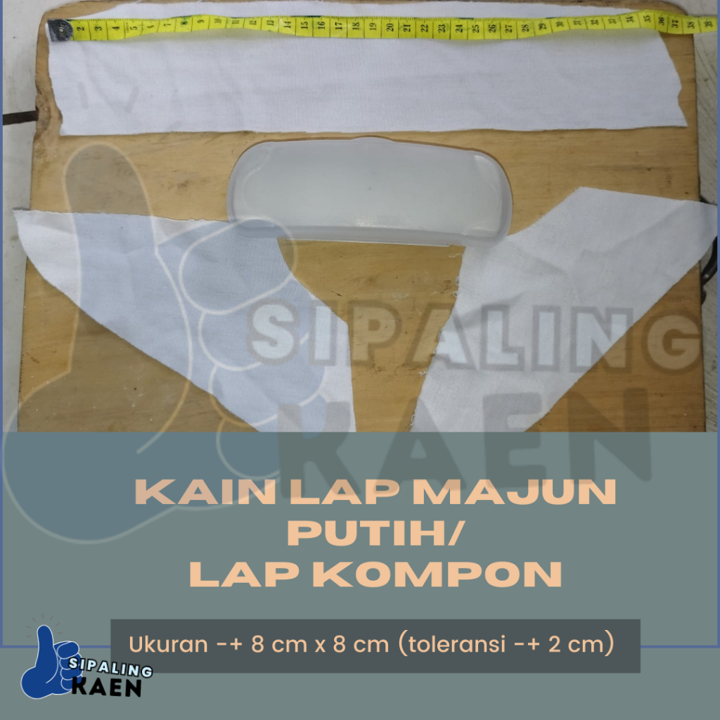 MAJUN PUTIH/ KAIN LAP MAJUN/ LAP KOMPON/ MAJUN SERBAGUNA/ MAJUN MULTIFUNGSI/ LAP SERBAGUNA