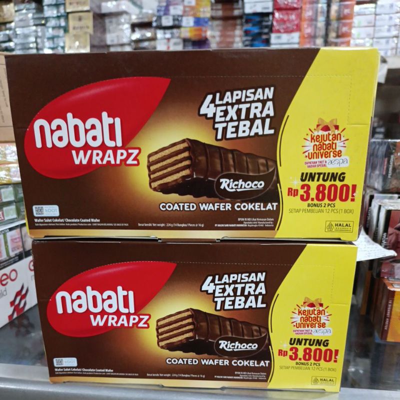 

Nabati wrapz cho 16g