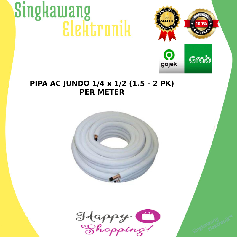 PIPA AC JUNDO 1/4 x 1/2 (1.5 - 2 PK) PER METER